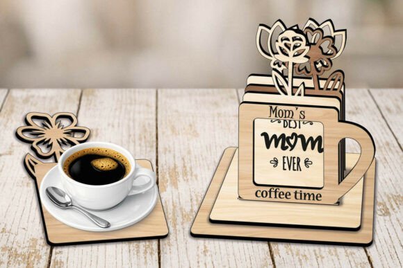 Mothers Day Gift Coffee Coasters 145357318 Creativo Digital